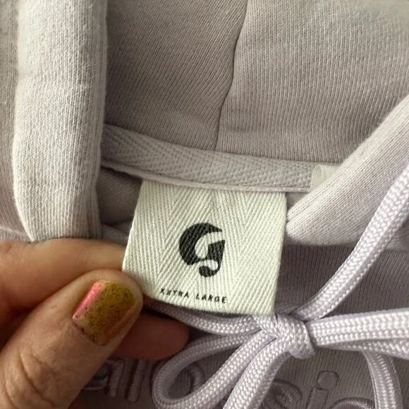 Limited Edition Glossier Hoodie - Lavender - Size 2XL - EUC - Picture 3 of 7